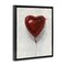 Stupell Industries Heart Shaped Balloon Floating Frame, design by Ethan Harper